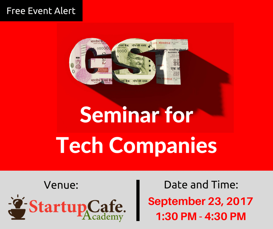 GST Seminar for Tech Companies